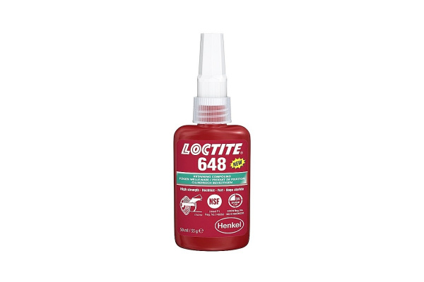 Вал-втулочный фиксатор высокотемпературный, быстроотверждаемый LOCTITE 648 50ML