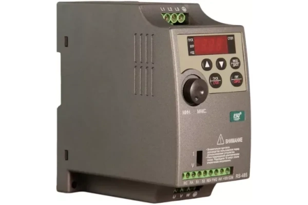 Частотный преобразователь ESQ 210 ESQ-210-4T-2.2K (2,2 кВт 5 A 3ф380 В)