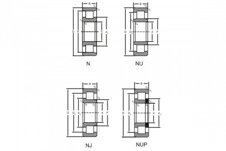 Подшипник 32205 (NU 205E) (25x52x15) ART