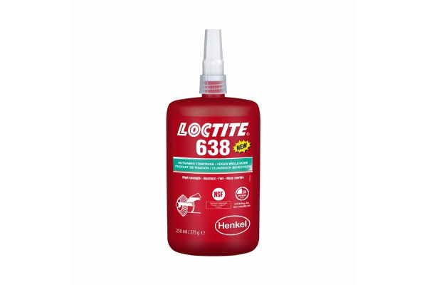 Вал-втулочный фиксатор высокопрочный быстроотверждаемый LOCTITE 638 250ML