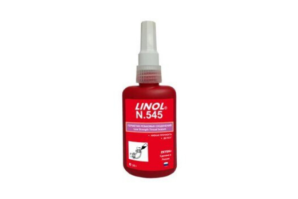 Универсальный резьбовой герметик низкой прочности LINOL N.545 50G